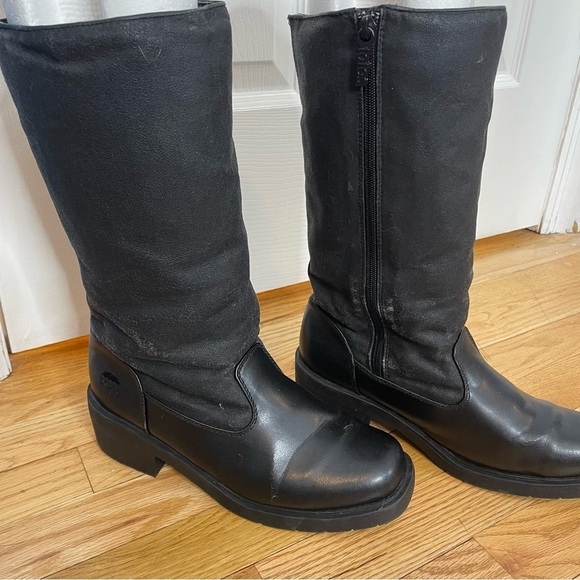 Totes Paula all weather rain boot snow boot black size 8 - Picture 2 of 13